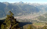 Aosta a Piemont - Itálie - Piemont - Aosta, založena Římany roku 25 př.n.l na území kmene Salassů