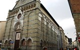 Florencie, Garfagnana s koupáním a Carrara 2021 - Itálie - Toskánsko - Pistoia - Chiesa San Paolo, XII.stol v pisánském stylu