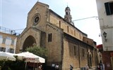 San Remo - Itálie, Ligurie - San Remo, katedrála San Siro z 2.pol 13.stol, románsko-gotická
