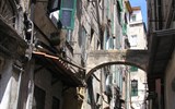 San Remo - Itálie, Ligurie, San Remo, stará čtvrt La Pigna.