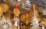 Mnichov - Německo - Mnichov, stánky s vánočními ozdobam