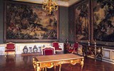 Mnichov - Německo - Mnichov, Královský palác, ložnice kurfiřtovy manželky, nejluxusněji zařízená místnost v paláci