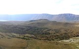 Národní parky a zahrady - Turecko - Turecko - Nemrut Dagi, pohled do kaldery sopky, 7,2x8,4 km