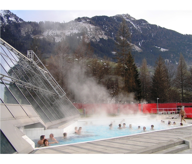 Vysoké Taury, hory a termály - Rakousko - Bad Hofgastein, Alpen Therme 