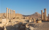 Sýrie,  po stopách křesťanských památek - Sýrie - Palmyra - hlavní město bývalého mocného království za ranních paprsků