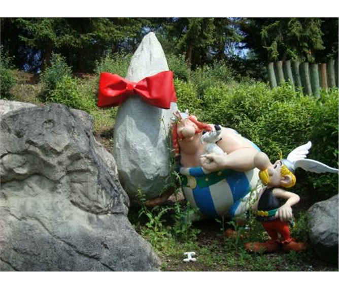 Paříž, Disneyland a Astérix park letecky - Francie - Asterix park - Asterix, Obelix a Idefix
