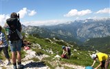 Slovinsko, hory, moře a jeskyně na jaře 2023 - Slovinsko - Julské Alpy - lehká vysokohorská turistika nabízí nádherné výhledy