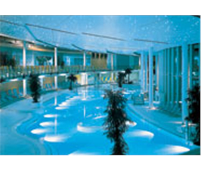 Bavorský termální trojúhelník - Německo - Geinberg - Karibská laguna, bazény se slanou vodou
