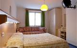 Lyžování v Arabbě, prosinec - Itálie - Arabba - hotel Pordoi, pokoje
