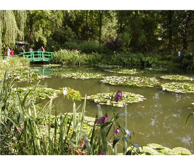 Jaro v Normandii a pláže La Manche - Francie - Normandie - Giverny, zahrady C.Moneta