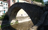 Přímořské Alpy - Itálie - Přímořské Alpy - most Ponte Grecino, 1515