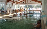 Lázně Mosonmagyaróvár - Aqua hotel Termál 2023 - Maďarsko - Mosonmagyárovár - termální lázně, vnitřní bazény
