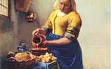Umění, výstavy a architektura - Holandsko - Holandsko - Rijksmuzeum - Vermeer van Delft, Mlékařka