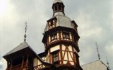 Hory a kláštery Drákulovy Transylvánie 2022 - Rumunsko - zámky Peleš - před rokem 1989 vládní rezidence N.Ceaucesca
