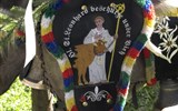 Folklórní slavnosti - Rakousko - shánění stád, krávy nesou i podobizny svatých