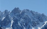 Lyžování Dachstein - Rakousko - oblast Dachstein - vrcholy nad Gossau