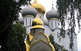 Moskva - Rusko - Moskva - Novoděvičí klášter, největší v Moskvě, založen 1524