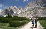 Památky UNESCO - Itálie - Itálie - Dolomity - zahrada Dolomit