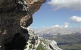 Piz Boe - král mezi velikány Dolomit - Itálie - Dolomity - okolí masivu Piz Boe s fantastickými výhledy