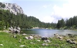 Zájezdy s turistikou - Zájezdy s turistikou - Slovinsko - Julské Alpy - Dvojno jezero, zde se vyskytuje mýtické zvíře Zlatorog, kamzík se zlatými rohy.