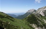 Slovinsko - Putování, relaxace a turistika v Julských Alpách 2023 - Slovinsko - Julské Alpy - sedlo Vraca