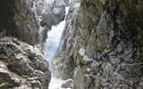 Alpský diamant Zugspitze - Německo - Bavorsko - soutěska Höllentalklamm