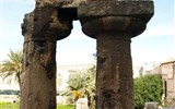 Sicílie, Lipary a Etna letecky - Itálie - Sicílie - Syrakusy, Apollónův chrám, zbytky dórských sloupů