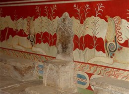 Krásy Jihovýchodní Kréty studio 2022 Řecko a ostrovy Řecko - Kréta - trůnní sál v paláci v Knossu