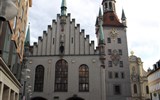 Mnichov - Německo - Mnichov - Stará radnice, 1470-75, J.v.Halspach, přest. 1877-1934 novogoticky, dnes expozice muzea hraček
