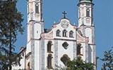 Bavorsko pro děti - Německo -  Bad Tölz - kostel sv.Kříže