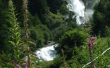 Národní parky a zahrady - Tyrolsko - Rakousko - Tyrolsko - vodopád Stuibenfall
