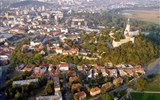 Podhájská - slovenské moře - Slovensko - Nitra, pohled na centrum města