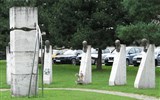 Dudince, léčebné pobyty s výlety - Slovensko - Dudince - busty zakladatelů 