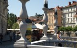 Lublaň - Slovinsko - Lublaň, Trojitý most.