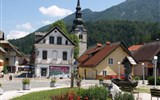 Alpské vodopády a soutěsky II - Slovinsko - Julské Alpy - krajnska Gora, náměstí