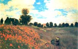 Claude Monet - Francie - Claude Monet - Vlčí máky v Agenteuil