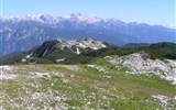 Triglav - Slovinsko - Julské Alpy - Triglav, nejvyšší hora Slovinska a Julských Alp, 2864 m, pojmenován podle trojhlavého boha Triglava - nebe, země a podzemní říše