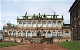 Drážďany, památky a muzea - Německo - Drážďany - Zwinger, zámek postavený Augustem Silným, 1710-55