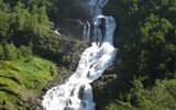 Národní park Jotunheimen - NOrsko - Jotunheimen - vodopád Vettisfossen