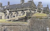 Stirling - Velká Británie - Skotsko - Stirling, hrad zmiňován poprvé kolem roku 1100
