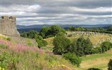 Krásy Skotska letecky 2021 - Velká Británie - Skotsko - Stirling, pohled z hradu