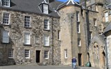 hrad Stirling - Velká Británie - Skotsko - Stirling, hrad skotských králů, který střežil brody přes řeku Forth 