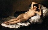 Castres - Francisco Goya - Nahá Maya, kolem roku 1800 (příklad malířových děl)