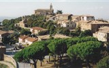 Montalcino - Itálie -Toskánsko - Montalcino, město založené Etrusky