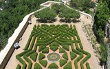 Památky UNESCO - Španělsko - Španělsko - Kastilie a León - Segovia, zahrady Alcazaru