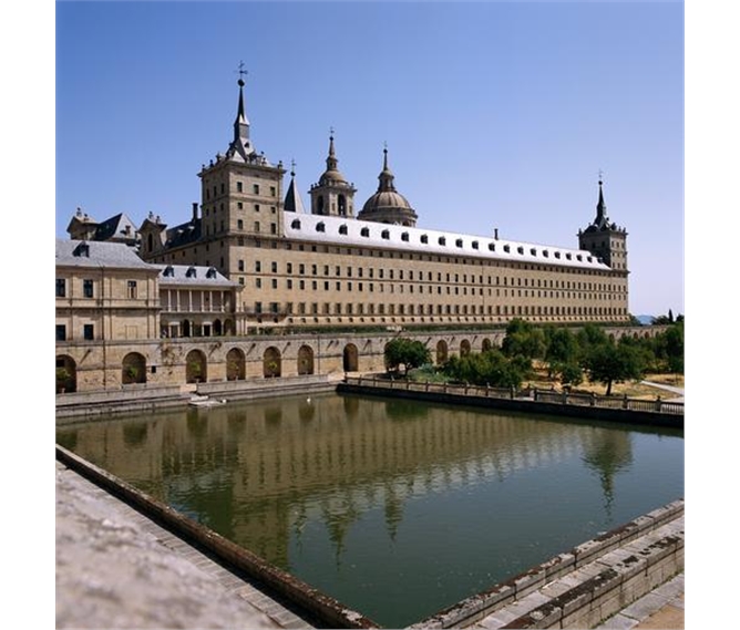 Galicie, z Čech až na konec světa 2023 - Španělsko - okolí Madridu - El Estorial, palác Filipa II., 1563-84