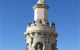 Aranjuez - Španělsko - okolí Madridu - Aranjuez, zahrady s drobnými stavbami, detail
