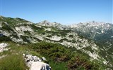 Triglavský národní park - Slovinsko - Julské Alpy, hory nad Bohiňským jezerem