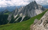Itálie, památky UNESCO - Itálie - Dolomity - zahrada Dolomit