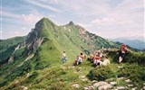 Alpy s kartou -  Rakousko - Alpy - Salc. Klammstein